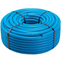 TUBO CORRUGATO PVC Ø25MM BLU 50MT