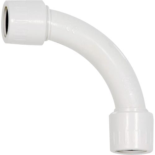 RACCORDO TUBO RIGIDO CURVA 90° TUBO/TUBO IP65 Ø32MM