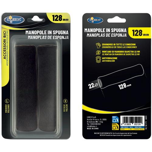 MANOPOLE X BICI IN SPUGNA Ø22X125MM CF2 PZ