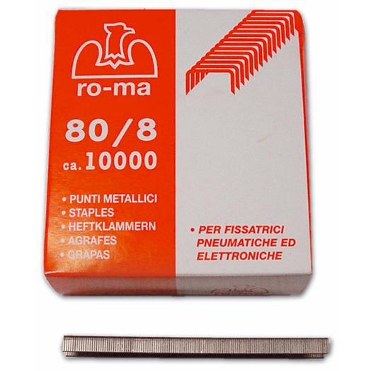 PUNTI FISSATRICE PNEUMATICA MEK80 14MM GALVANIZZATI (TIPO 80) CF10000