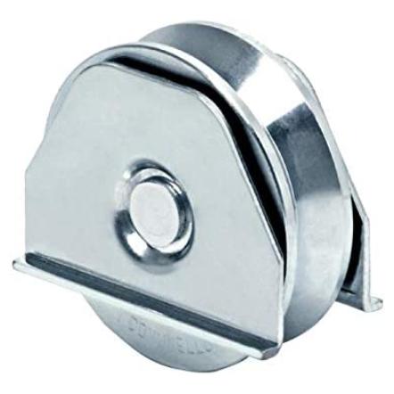 RUOTA X CANCELLI C/PIASTRA """"""FC333"""""" Ø100MM GOLA V