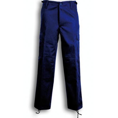 PANTALONE LAVORO BLU MULTITASCHE TG 50-52 """"""L""""""