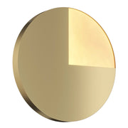 Applique Contemporanea Jupiter Alluminio Ottone 1 Luce 10W