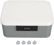 Cassetto di Stoccaggio 9 Litri - Chiusura con Cassetto a Chiave - Resistente ai Graffi e alle Macchie - Materiale ABS Sostenibile - Contenitore di Stoccaggio Ampio per la Garage - Scatola di Stoccaggio