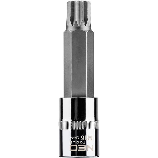 Topex 08-746 inserto spline su b bussola 1/2 m16 x 100 mm acc ds