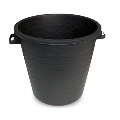 BIDONE X MACERIE IN PVC NERO Ø48CM LT 50