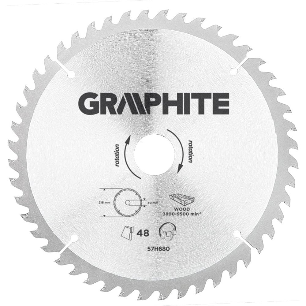 Topex 57h680 lama per sega circo colare carburo di silicio 216x30