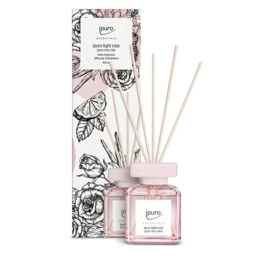 DIFFUSORE BASTONCINI LIGHT ROSE 50ML IPURO