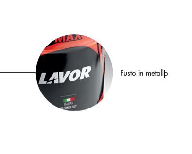 ASPIRACENERE ELETTRICO ASHLEY 112 800W FUSTO 18L FILTRO HEPA LAVOR