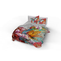 Copripiumino Matrimoniale Stampa sul Sacco e Federe Kio633