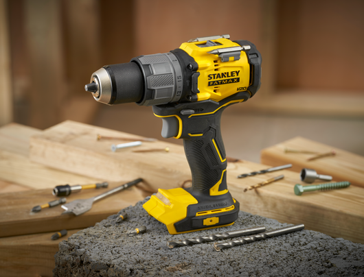 Stanley SFMC726D2K-QW – Trapano Avvitatore a Percussione 18V Brushless