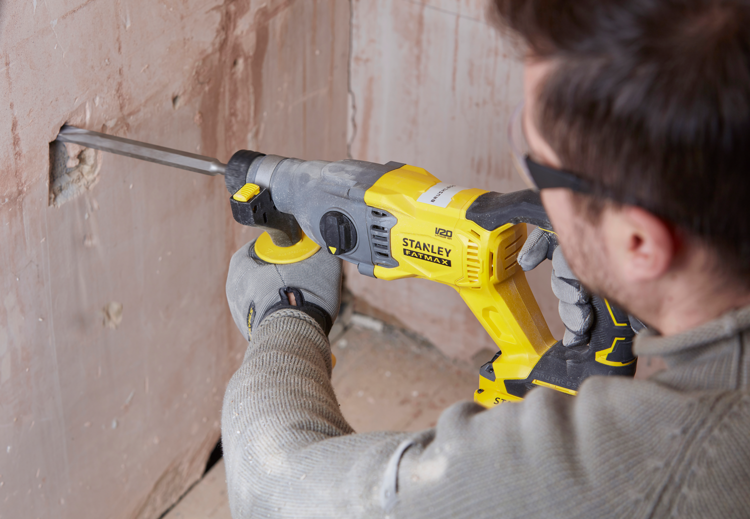 Stanley SFMCH900M22-QW – Tassellatore SDS-Plus 18V Brushless FATMAX® V20