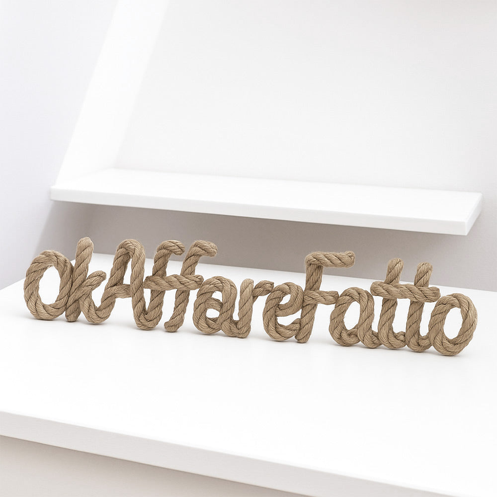 Corda di juta 8 mm x 20 m fune, spago di canapa naturale fai da te, giardino