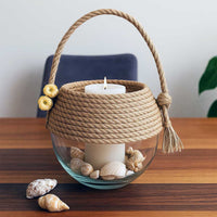 Corda di juta 8 mm x 20 m fune, spago di canapa naturale fai da te, giardino