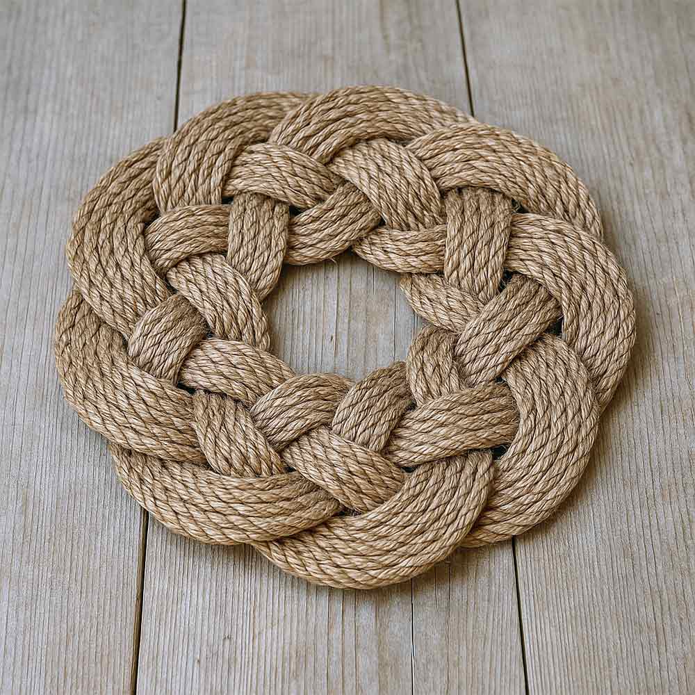 Corda di juta 8 mm x 20 m fune, spago di canapa naturale fai da te, giardino