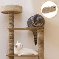 Corda di juta 8 mm x 20 m fune, spago di canapa naturale fai da te, giardino