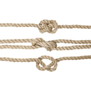 Corda di juta 12 mm x 15 m fune, spago di canapa naturale fai da te, giardino