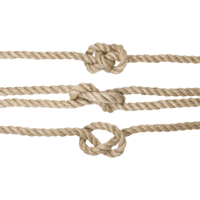 Corda di juta 12 mm x 15 m fune, spago di canapa naturale fai da te, giardino