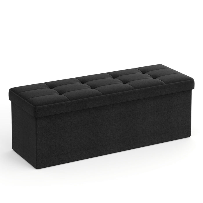 VALORA Pouf portaoggetti nero inchiostro LSF077B01V1
