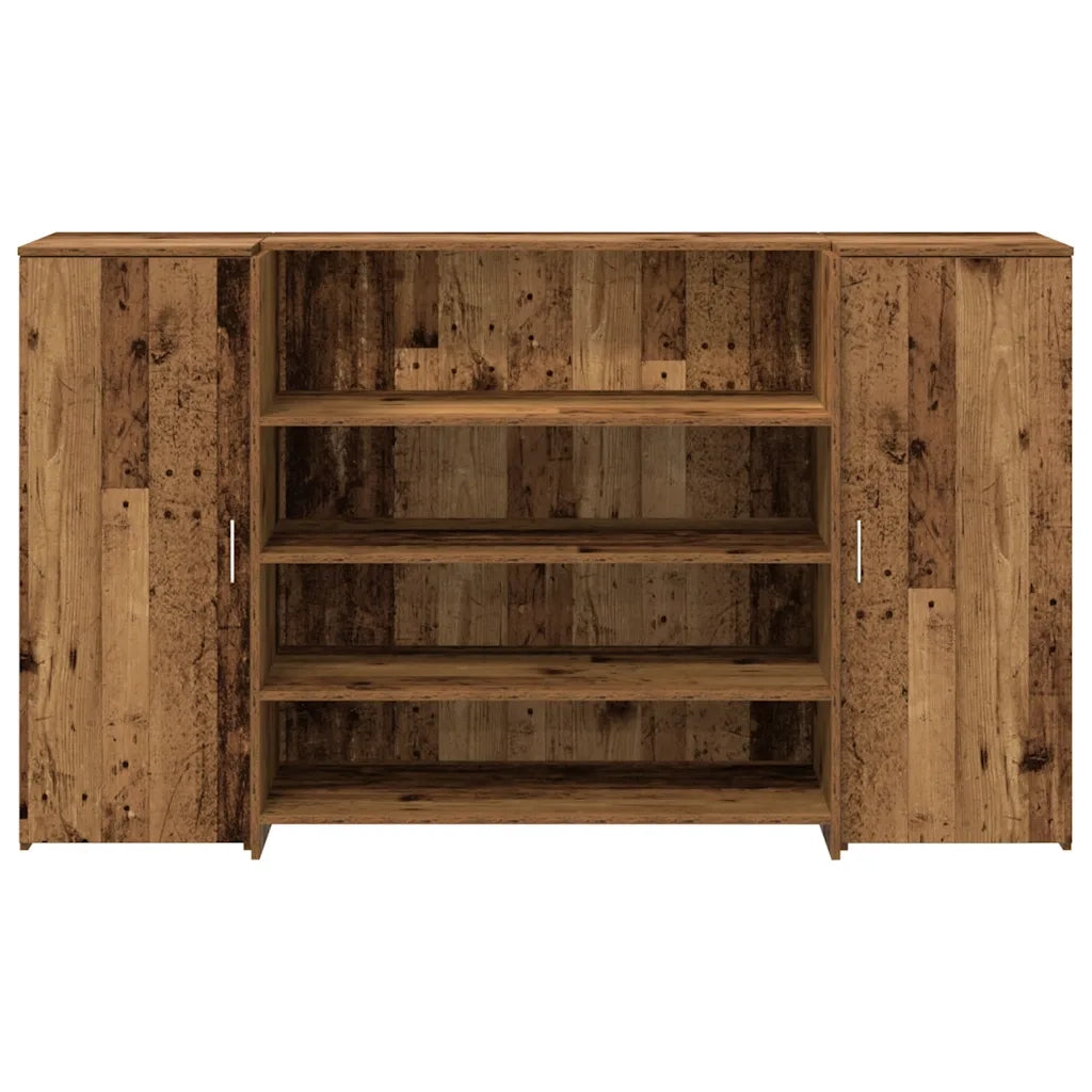 Banco Reception Legno Antico 180x50x103,5 cm Legno Multistrato 3324176