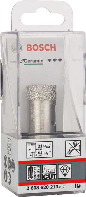 Corona Bosch Ø 21 mm per GTR 30 CE – cod. 2608620213