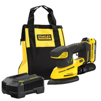 Stanley SFMCW221D1S – Levigatrice a Batteria Delta 18V (kit con batteria 2,0 Ah)