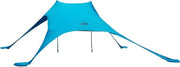 Ombrellone con tessuto UPF 50+ - asciuga velocemente e resiste all'acqua - facile da montare - con borsa - blu.