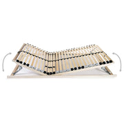 Rete a Doghe 7 Zone senza Materasso con 28 Doghe 70x200 cm 246455