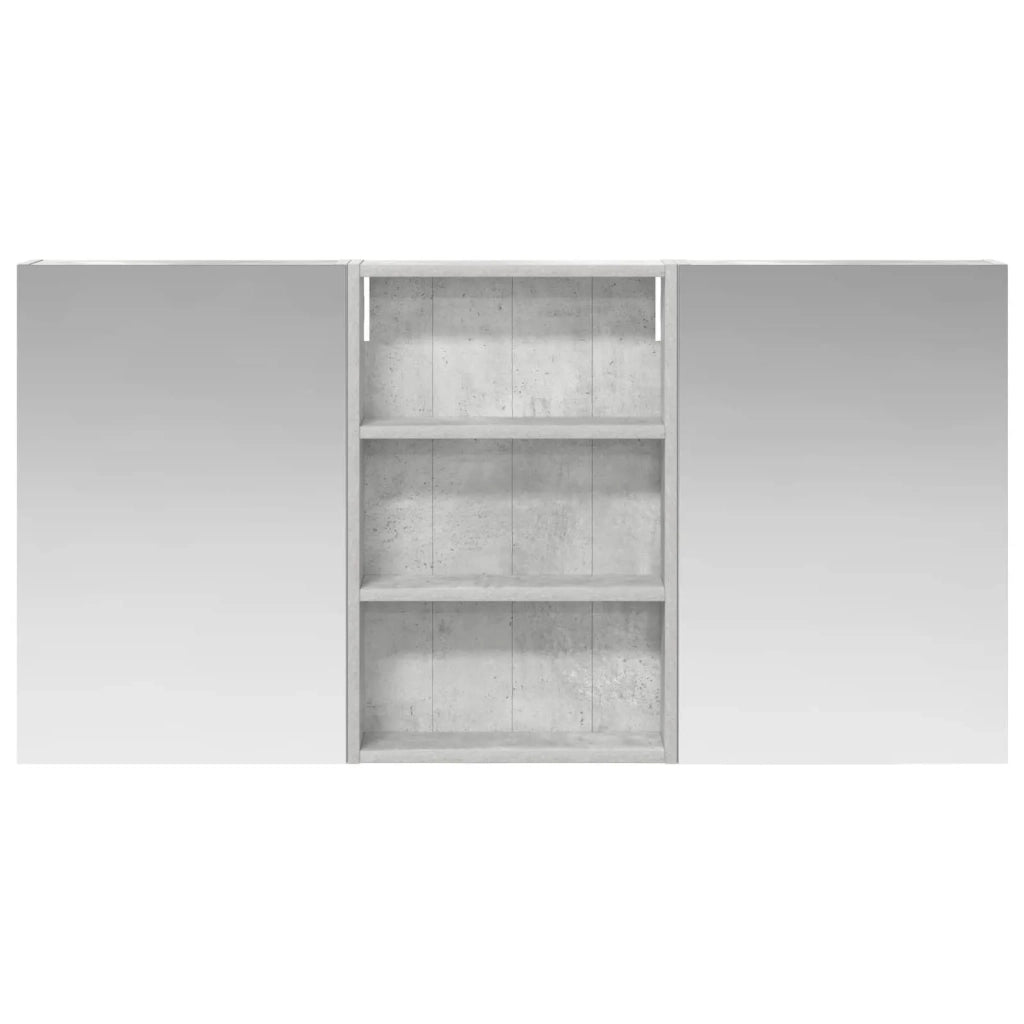 Set di Armadi da Bagno con porta 3 pcs 120 x 10,5 x 60,5 cm 3403731