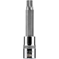 Topex 08-744 inserto spline su b bussola 1/2 m12 x 100 mm accia