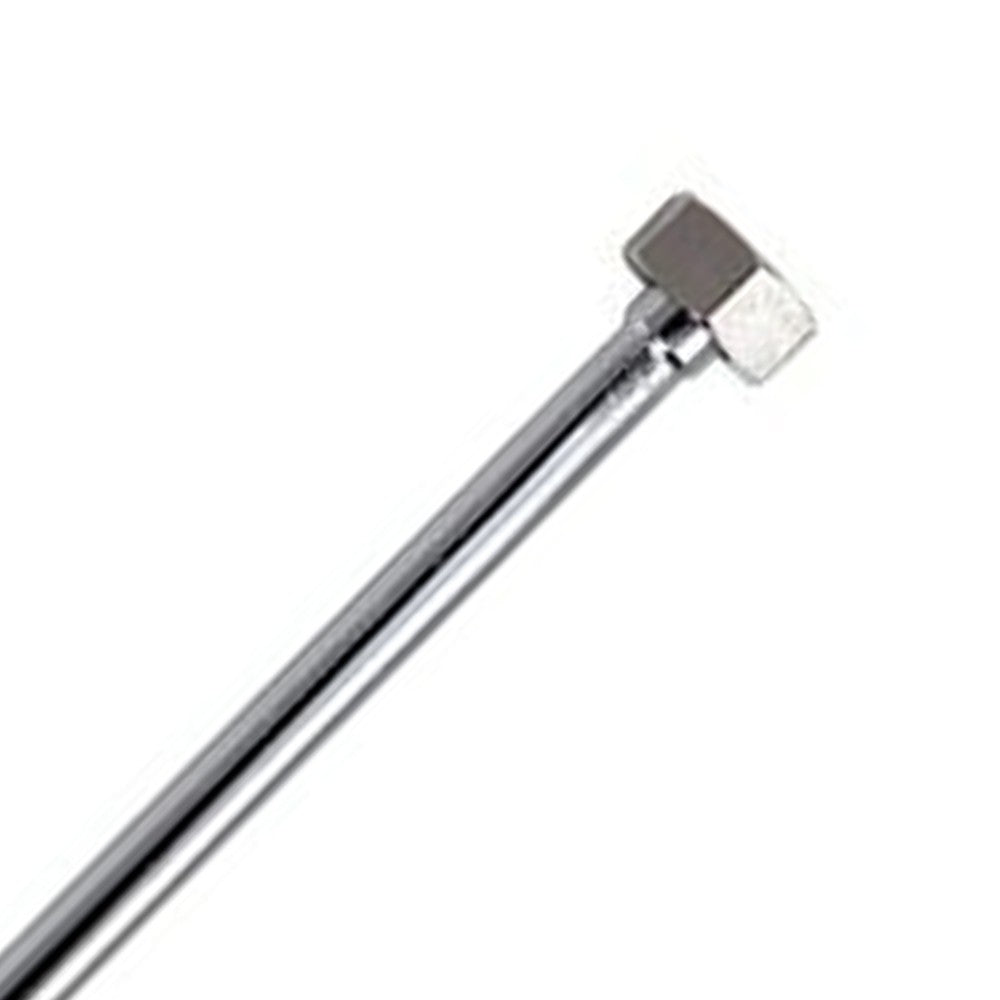 Tubo liscio in rame cromato d. 10 mm