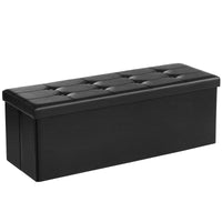 Pouf contenitore VALORA, nero - LSF701V1