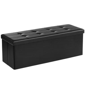 Pouf contenitore VALORA, nero - LSF701V1