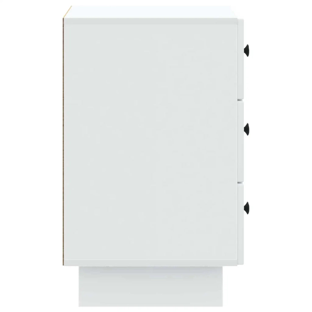 Armadio da Notte Bianco 43 x 41 x 66,5 cm Legno ingegnerizzato 893865