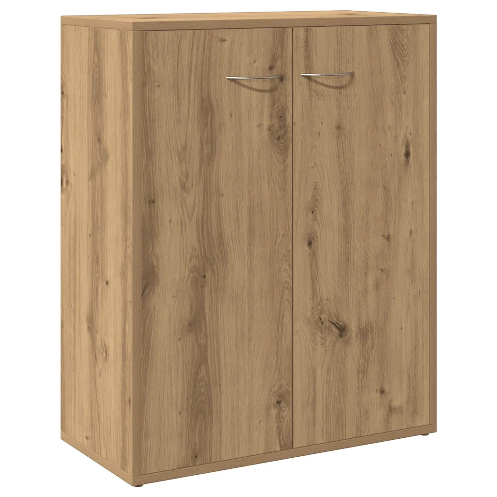 Credenza Rovere Artigianale 60x30x75 cm in Legno Multistrato