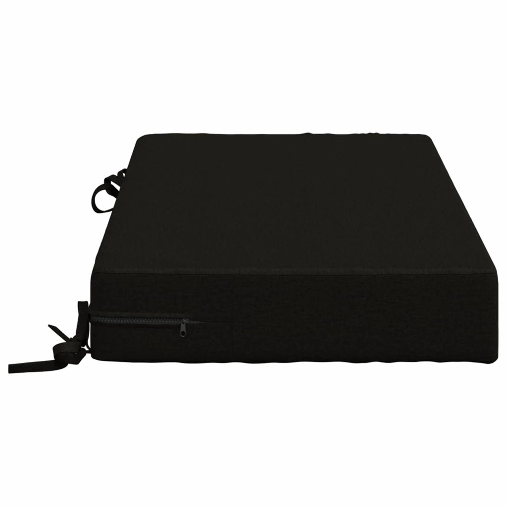 Cuscino per la seduta SOEST 100% Poliestere Nero 946883