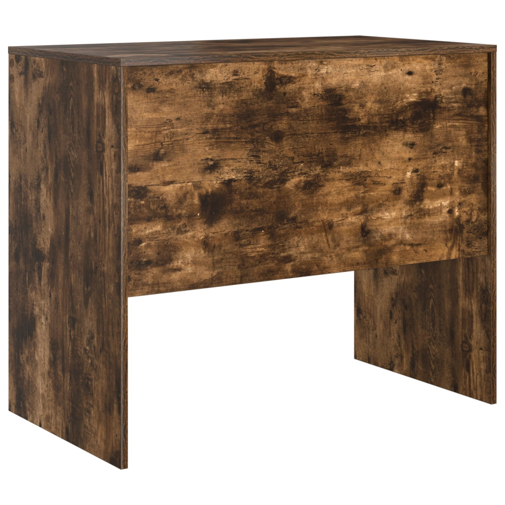 Scrivania computer Rovere affumicato Legno ingegnerizzato