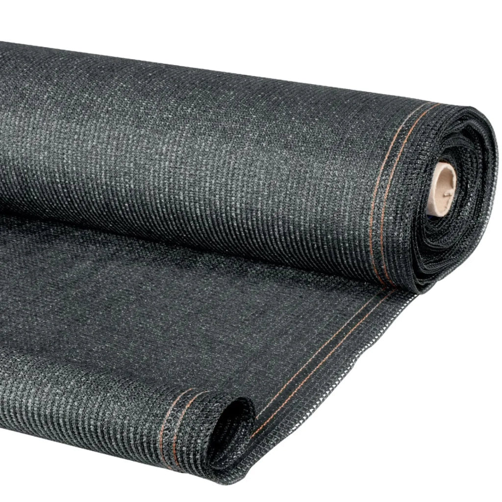 IDMarket - Rete ombreggiante 1,2x10m, telo rotolo per recinzione giardino 300g/m², girgio