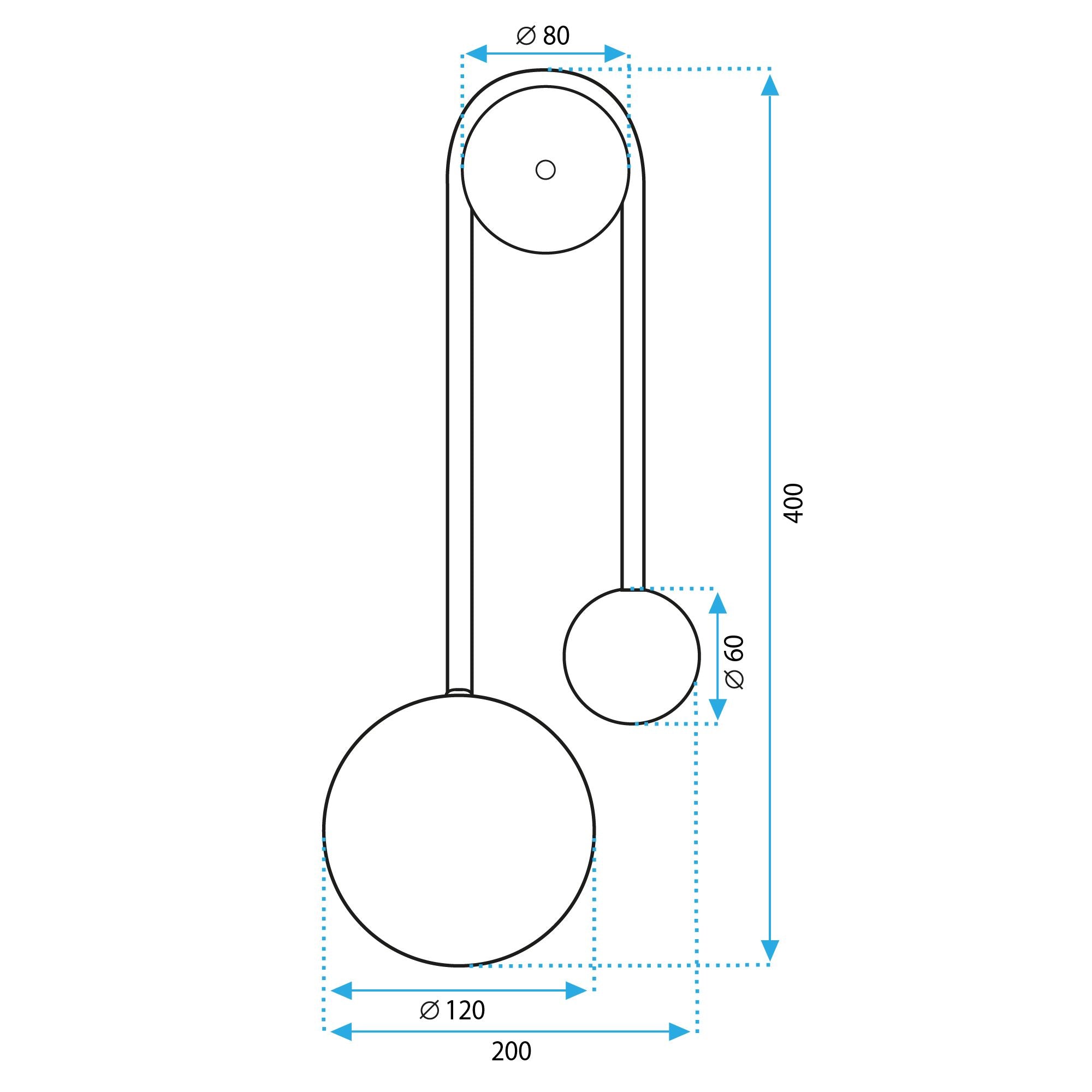 Lampada Da Parete App1474-w Gold