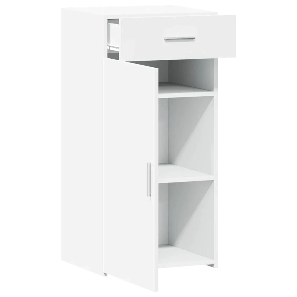 Credenza buffet cassettiera mobile contenitore organizer cucina soggiorno soggiorno 45 x 42,5 x 93 cm derivati ​​del legno bianco 02_0030316