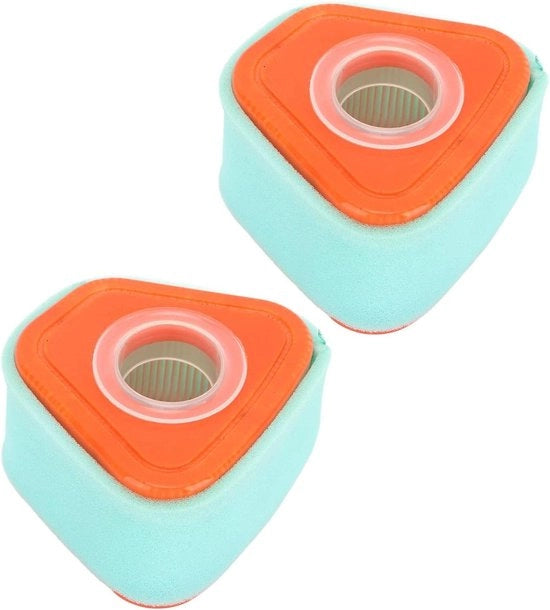 Due Filtri dell'Aria in Gomma - Filtri di Sostituzione in Cotone - Compatibili con 115P02 115P05 123P02 123P07 123P0B 123P32 125P02 125902