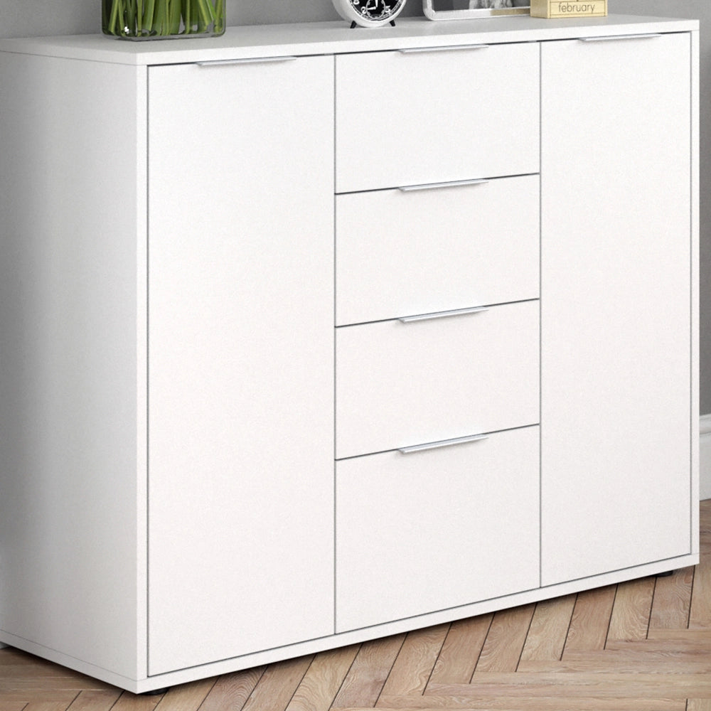 Vicco Cassettiera per camera da letto Bianco 35 x 84 cm