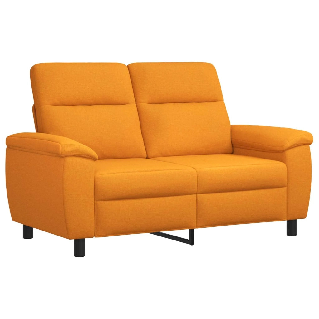 Set di divani 2 pcs Giallo Scuro Tessuto 3430583