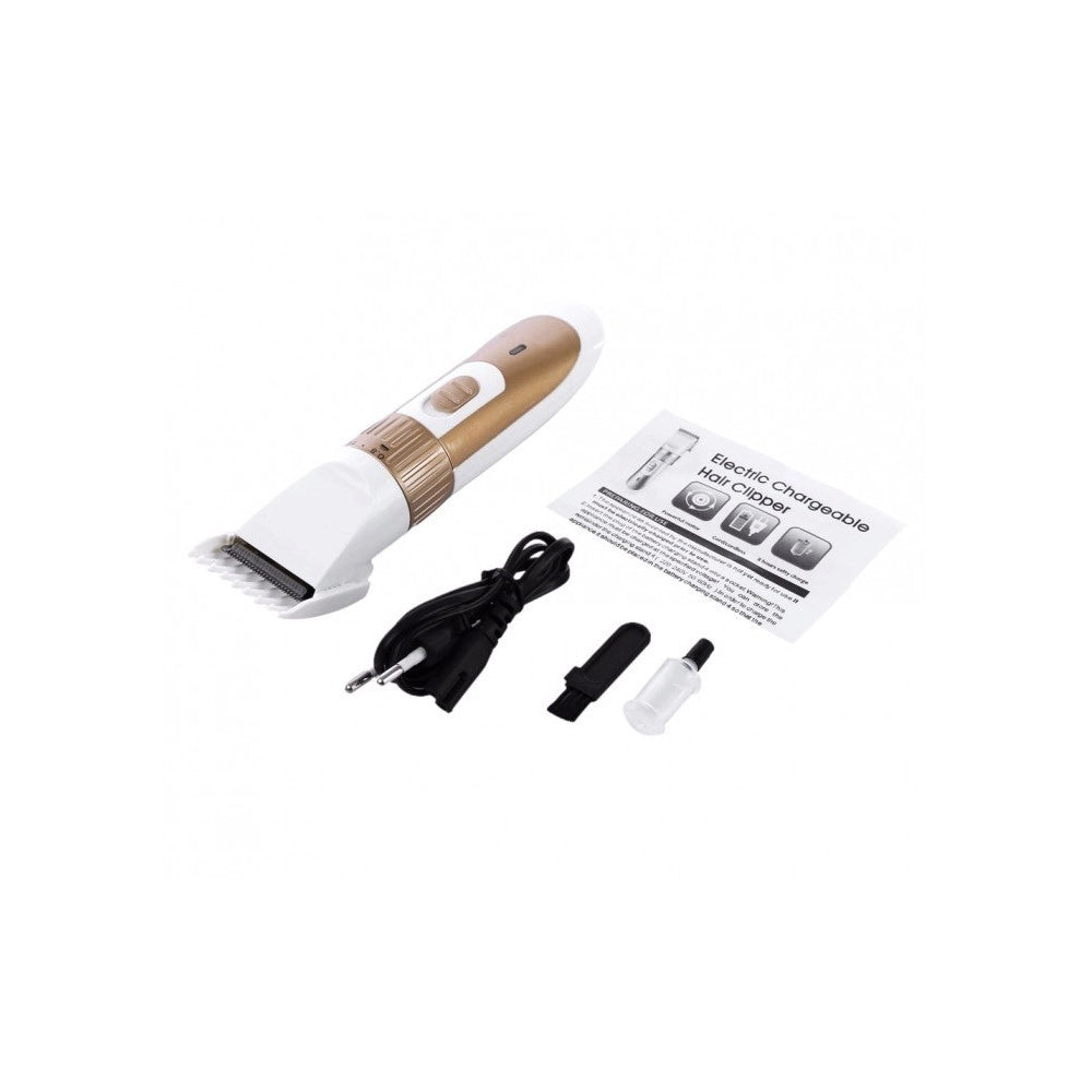 Trade Shop - Rasoio Elettrico Per Capelli E Barba Sn5900 Regolabile Da 0,8-2 Mm Con Pettine -