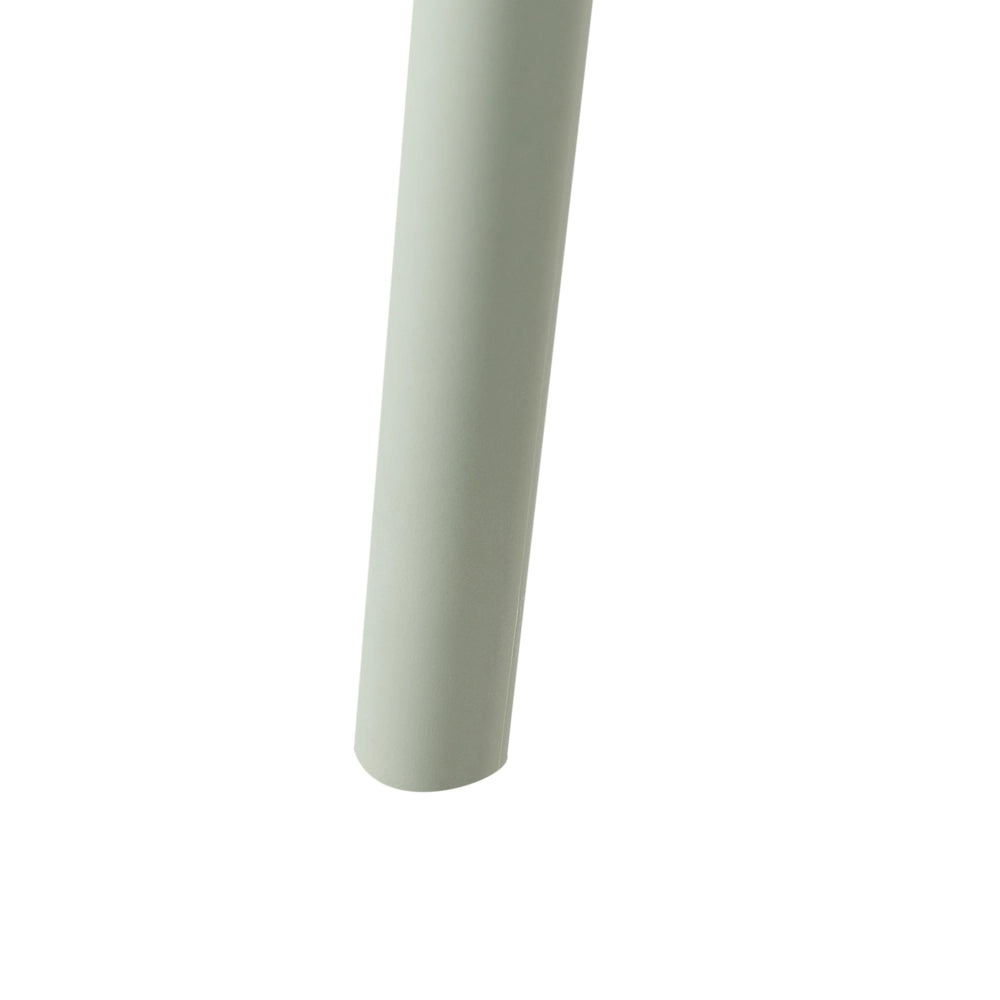 Set di 4 sedie da giardino verde chiaro Materiale sintetico Plastica Interno Esterno Giardino con braccioli Sala da pranzo Stile moderno minimalista
