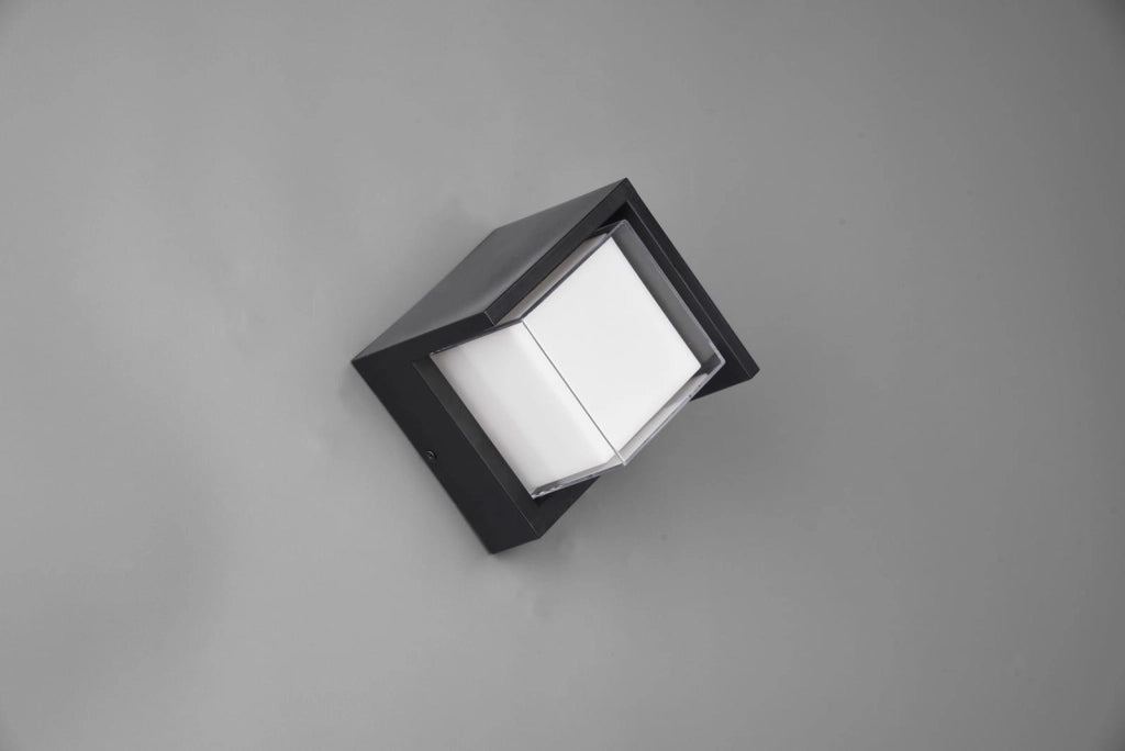 Applique esterna PUNO nera LED 8W 3000K IP54 RL R27026132