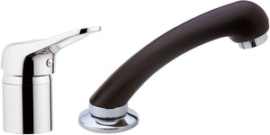 Mixer per acconciatore completo con doccia estraibile - serie kiss