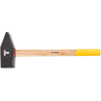 Topex 02a511 martello da carpent ntiere 10 kg, manico in legno