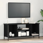 Mobile TV Rovere Nero 102 x 35 x 45 cm Legno multistrato 873885