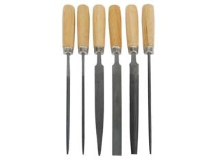 LIME IN ACCIAIO PER CHIAVI IN SERIE 6 PEZZI- - PG 449.20 - 1 blister PG